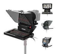 NEEWER Teleprompter 2in1 11" Aggiornato con Monitor per Windows MacOS, Supporta Mirroring Schermo, Prompter Portatile per Fotocamera Phone Webcam per YouTube Twitch Streaming Videoconferenza, X11