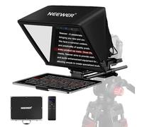 Neewer Teleprompter C12 Design Modulare,Morsetto Barra LWS 15mm, Telecomando RT113, Control Tramite App, Divisore di Fascio 12", Piastra QR 501PL Compatibile con LWS Baseplate Camera Cage Shoulder Rig