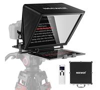 NEEWER Teleprompter X14 con telecomando RT-110 e controllo APP (connessione Bluetooth tramite app Teleprompter NEEWER), portatile, nessun assemblaggio, compatibile con iPad, tablet Android,