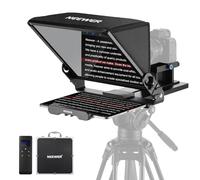 Neewer Teleprompter X14 III, RT113 Controllo Remoto/App,Incli 45°, Divisore di Fascio 14", Telaio in Metallo, Piastra QR per Potocamera Compatibile con 501PL per iPhone iPad DSLR, Montaggio Gratuito