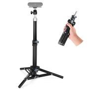 NEEWER Treppiede Webcam da Tavolo, Mini Tripod Fotocamera da Scrivania con Portatelefono Compatibile con iPhone Logitech Anker Emeet Webcam Ring Light per Riprese Video Streaming Live Zoom Call, ST45B