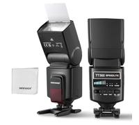 NEEWER TT560 Flash Speedlite Compatibile con Canon Sony Nikon Panasonic Olympus Pentax e Altre DSLR, Luce Studio per Fotocamera Speedlight con Hot Shoe Standard, Mini Supporto, Panno Pulizia e Borsa