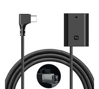 NEEWER Batteria Fittizia NP-FZ100 a USB C Uscita 8,2V, Sostituisce Battery NP-FZ100, Compatibile con Sony FX3 FX30 ZV-E1 A1 A6600 A6700 A7III A7IV A7C A7CII A7CR A7RIII A7RIV A7RV A7SIII A9, TC-FZ100