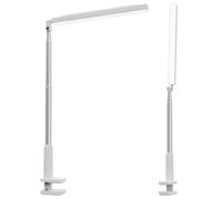 NEEWER Versione entry-level da 5 W, luce LED da tavolo, 62 pollici, pieghevole, bicolore, ricaricabile, illuminazione di riempimento per selfie, CRI85, con morsetto da scrivania, 3600 mAh, per