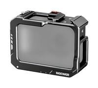 NEEWER Video Rig Cage Metallo per GoPro Hero 13 12 11 10 9, Compatibile con SmallRig DJI Adattatore a Sgancio e Mod Obiettivo Max, Cold Shoe per Mod Luce e Mic, Sportello Batteria Rimovibile,AC007
