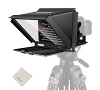 NEEWER X12 14” Teleprompter in Lega Alluminio Compatibile con iPhone iPad Camera DSLR Telefono Tablet con Telecomando Borsa Panno Pulizia, Controllo APP per iOS/Android Insegnamento Online Streaming