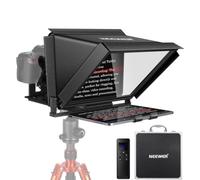 NEEWER X12 14" Teleprompter in Lega Alluminio per iPad Tablet Phone Camera | Con Telecomando, Custodia da Trasporto, App Compatibile con iOS/Android, per DSLR, Didattica Online, Vlogger, Live Streaming