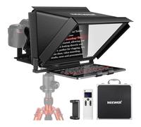NEEWER X12 14" Teleprompter in Lega di Alluminio per iPad Tablet Smartphone Fotocamere DSLR con Telecomando, Custodia, APP Compatibile con iOS/Android per L'insegnamento Online/Vlogger/Live Streaming