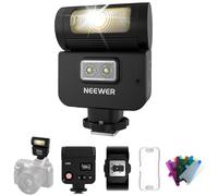 NEEWER Z140 Mini Luce Flash Fotocamera 16Ws GN15 1200mAh/1200 Flash a Piena Potenza/Riciclo 1,2s/6200±200K Manuale Potenza 1/128-1/1 Modalità S1/S2, Speedlite Compatibile con Canon Nikon Sony Fujifilm