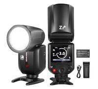 NEEWER Z2-S Flash Speedlite TTL 2.4G, Testa Tonda, Compatibile con Sony, 76Ws HSS 1/8000s Nuova UI,2 Lampade Pilota, Cambio Rapido TTL/M con Tasto TCM, Batteria 7,2V/3000mAh, 600 Flash a Piena Potenza