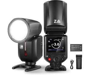 Neewer Z2PRO-F TTL Flash Speedlite Testa Rotonda per Fujifilm