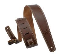 Nefelibata Tracolla per chitarra in pelle pieno fiore 2,5" con imbottitura in schiuma e passante per il cavo, per bambini, uomini e donne, per chitarre acustiche, bassi ed elettriche