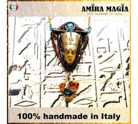 Nefertiti Collana Gioiello Talismano Divinità Egizia Pendaglio Egiziano Amuleto