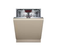 Neff Aqua Stop S157ZCX01E, N 70, Smart lavastoviglie completamente integrata, cassetto portaposate, prodotto in Germania, essiccazione zeolite, estremamente silenziosa, cestello superiore regolabile