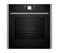 NEFF B64FT33N0 - Forno EcoClean Vapore - 71 L - CircoTherm 4 livelli - Schermo TFT touch 6,8 - VarioSteam - Slide & Hide - Home Connect - Sicurezza bambini - Finitura inox - Nouvo