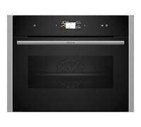 Neff C24FS31N0 forno a vapore Media Nero, Acciaio inox Touch