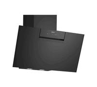 NEFF D85IFN1S0 - Cappa aspirante da parete N50, larghezza 80 cm, prodotto in Germania, Efficient Drive, illuminazione a LED, controllo della cappa basata sul piano cottura, controllo touch, colore: