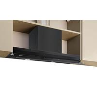 NEFF D97XDP2S0, N 70, cofano di design integrato, 90 cm, Made in Germany, Smart Hood Automatic, doppio sistema di filtraggio, pannello in vetro con controllo touch, indicatore di saturazione del