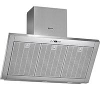 Neff DSH3954N (D39SH54N0) - Mensola da parete, 90 cm, in acciaio inox, con funzione di scarico o ricircolo dell'aria a scelta