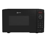 Neff FLAWG20S2 - Microonde, N30, 44 x 26 cm (larghezza x altezza), display LED, nebbia e 1 pulsante touch, porta girevole laterale, programmi atomatici, Easy Clean, Easy Clock, nero