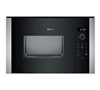 Neff HLAGD53N0 forno a microonde Nero, Acciaio inox Microonde combinato Da incasso 25 L 1450 W