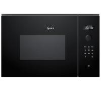 Neff N 50 HLAWD53K0 Microonde da Incasso, 59 x 38 cm, Easy Clean per una pulizia rapida, Display LED, Pulsanti 1 Touch, Programmi Automatici, Illuminazione Interna a LED, Piatto girevole da 31,5 cm