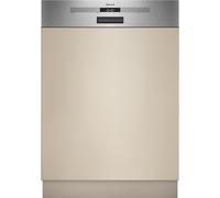 Neff N 50 S145HTS06E - Lavastoviglie integrabile, 60 cm, sistema Flex I, Home Connect, Smart Start, particolarmente silenzioso, Chef 70°C, AquaStop, acciaio inossidabile