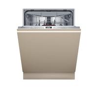 NEFF S155EVX04E, N 50, Smart lavastoviglie completamente integrata 60 cm, cassetto portaposate, sistema di cestello Flex II, programma preferito, forte capacità di pulizia, apertura automatica della