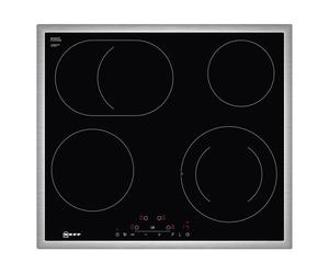 Neff t16bd76n0 piano cottura elettrico 60 cm con cornice