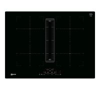 Neff t47pd7bx2 piano induzione con cappa integrata 70 cm nero