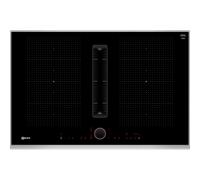 Neff t58tl6en2 piano induzione con cappa integrata 80 cm nero
