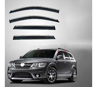 NEFLUM 4 Pezzi Deflettori d'Aria Antiturbo per Fiat Freemont 2008-2017 2018 2019 2020, Deflettori Aria Auto Aerodinamico Antivento Antipioggia Accessori