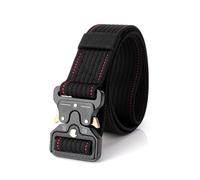 NEFLUM Cintura tattica militare Cintura casual lavorata a maglia in nylon da uomo Cintura sportiva da esterno larghezza 3,8cm Cintura decorativa casual, 110x3.8cm