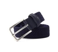 NEFLUM Cinture elastiche estese Cinture casual elasticizzate in tessuto intrecciato Cintura larga 3,4cm elasticizzata da 160cm, Blu navy, 160cm