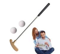 NEFLUM Club del Putter a Due Vie | Putter da Golf con Testa in Lega di Zinco Mazze da Golf Asta in Acciaio Inossidabile Impugnatura Portatile | per minigolf antiruggine a 2 Vie per