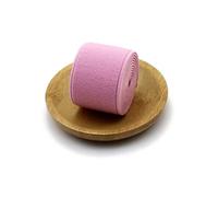 NEFLUM Fascia Elastica da 5 Metri, Larghezza 4cm, fettuccia Decorativa Elastica Colorata per Accessori da Cucito Fai da Te, Rosa, 40mm
