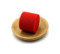 NEFLUM Fascia Elastica da 5 Metri, Larghezza 4cm, fettuccia Decorativa Elastica Colorata per Accessori da Cucito Fai da Te, Rosso, 40mm