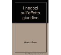Negozi sull'effetto giuridico