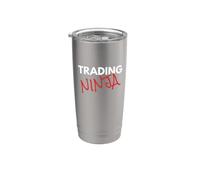 Negoziare con Ninja Fun Trader Bicchiere termico in acciaio inox doppia parete