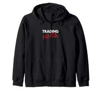 Negoziare con Ninja Fun Trader Felpa con Cappuccio