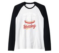 Negoziare un nuovo contratto contro questo giorno del lavoro dell'hotdog Maglia con Maniche Raglan