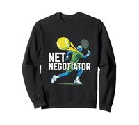 Negoziatore Rete Tennis Player Art Felpa