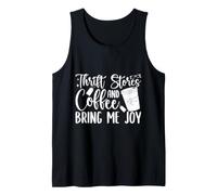 Negozio Dell'usato And Coffee Bring Me Joy Love Thrifting Canotta