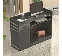 Negozio di abbigliamento moderno Reception, Bancone cassa per salone di bellezza, Petite Front Desk tavolo per boutique, Mobili da ufficio eleganti, Mobili da reception compatti