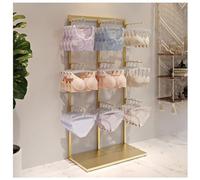 Negozio di abbigliamento Rack Lingerie Display Stand, Boutique Retail Biancheria Intima Organizzatore Rack Borsa Titolare, Mutandine Multifunzionale Reggiseno Guanti Calzini Mensole Commerciali