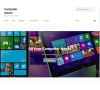 Negozio di computer online Configurazione di hosting gratuita del sito Web...