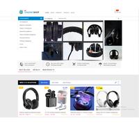 Negozio di cuffie Fare soldi Drop Shipping / Sito Web affiliato Hosting gratuito