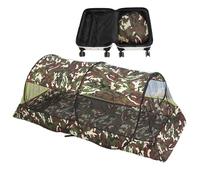 Negozio di rete a rete per esterni - Tenda da sogno mimetica portatile | Nessun per insetti da campeggio in foreste o montagne | Dimensioni singole e doppie | Tende leggere