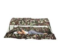 Negozio di rete a rete per esterni - Tenda da sogno mimetica portatile | Nessun riparo per insetti da campeggio in foreste o montagne | Dimensioni singole e doppie | Tende leggere