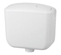 Negrari 1000S2 Sfera 2 Cassetta WC a Zaino, ABS, Bianco, Capacità 9 Litri